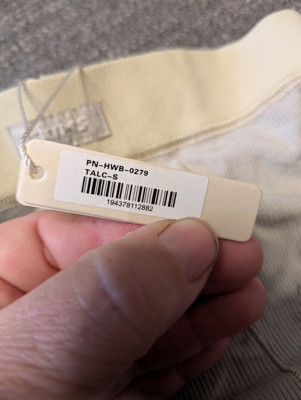 Skims‎ NWT Talc Size Small Women Underwear - Picture 3 of 4